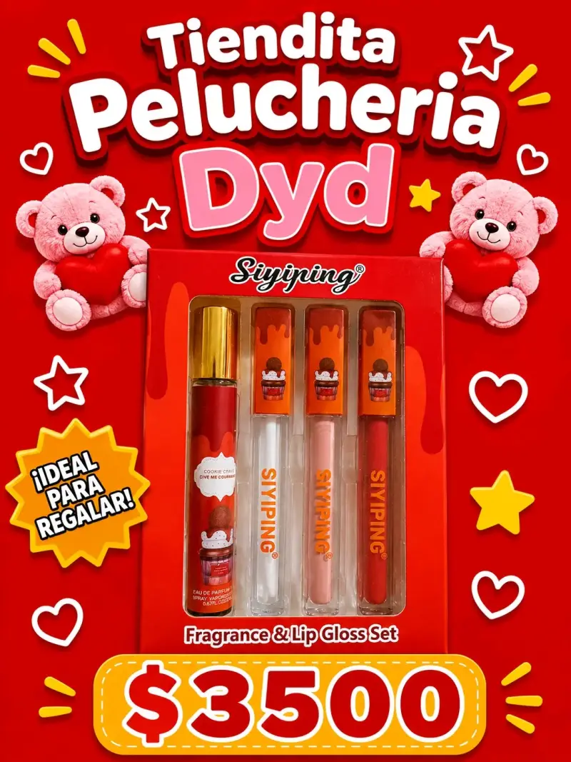 Set de Fragancia y Brillo Labial Siyiping - 2