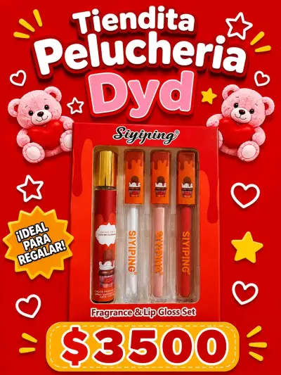 Set de Fragancia y Brillo Labial Siyiping - miniatura 2