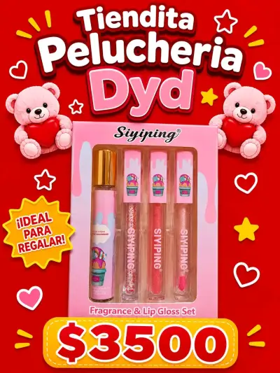 Set de Fragancia y Brillo Labial Siyiping - miniatura 4