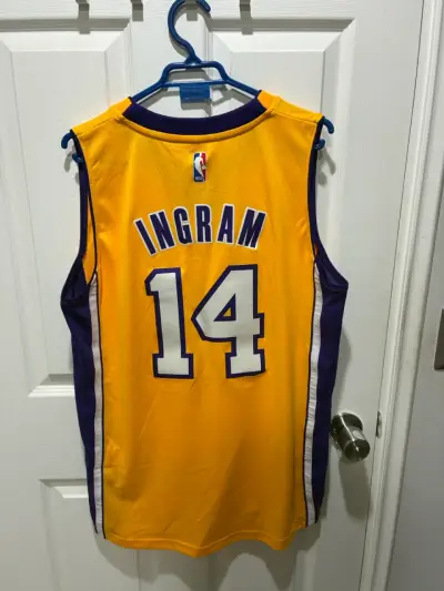 Camiseta NBA Lakers Ingram Amarilla - miniatura 1