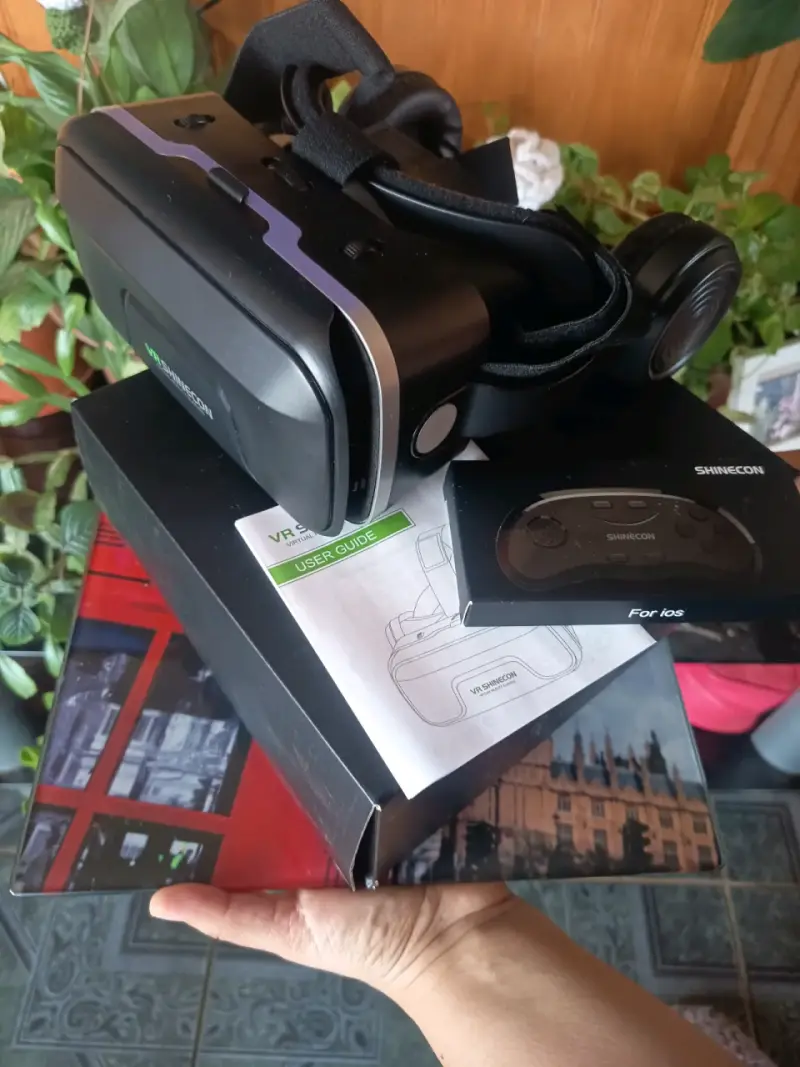 Gafas de Realidad Virtual Shinecon con Control - 1