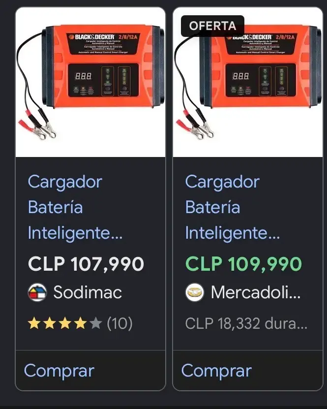 Cargador de Batería Inteligente Black & Decker 2/8/12A - 3