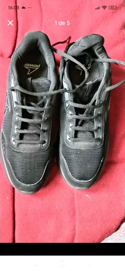 Zapatillas deportivas negras Power Alter KSC 2412 - miniatura 1