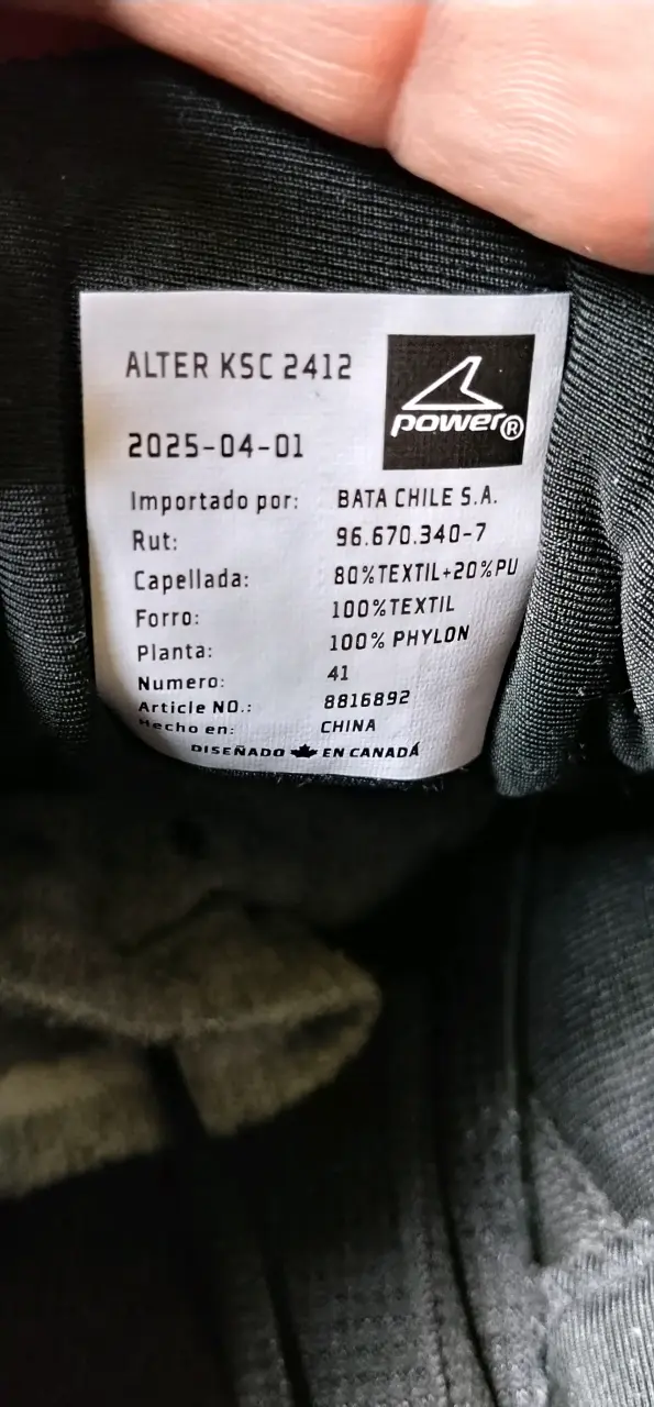 Zapatillas deportivas negras Power Alter KSC 2412 - 3
