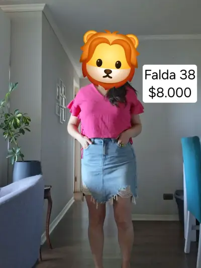 Falda de mezclilla - miniatura 2