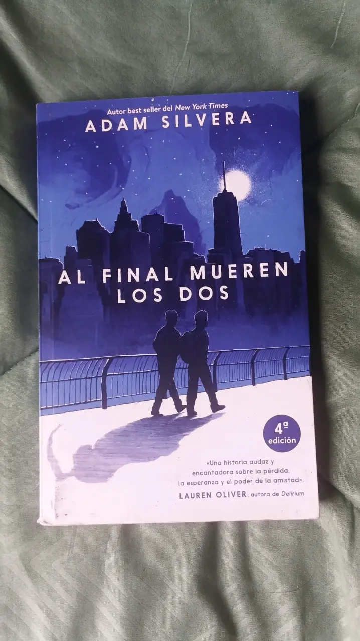 'Al Final Mueren Los Dos' de Adam Silvera - 1