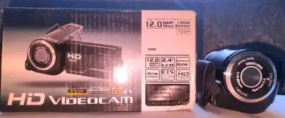 Videocámara HD 12MP con Pantalla LCD 2.4" - miniatura 1