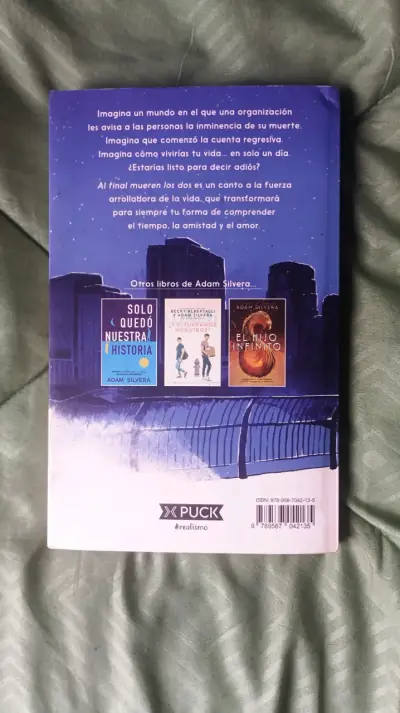'Al Final Mueren Los Dos' de Adam Silvera - miniatura 2