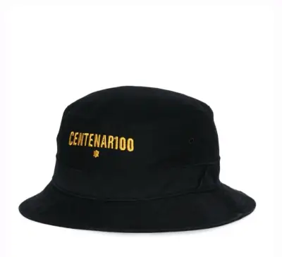 Sombrero Bucket Negro Centenar100 - miniatura 2