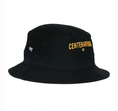 Sombrero Bucket Negro Centenar100 - miniatura 3