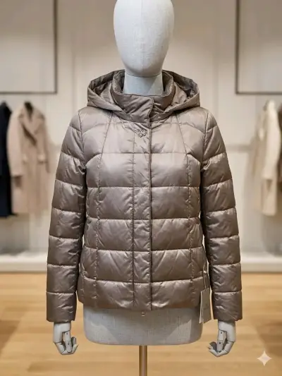 Chaqueta acolchada con capucha Amichi Essentials - miniatura 1