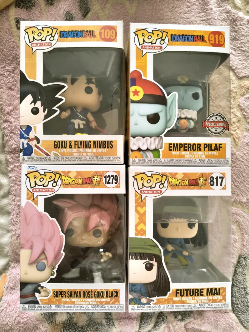 Set de Figuras Funko Pop Dragon Ball
