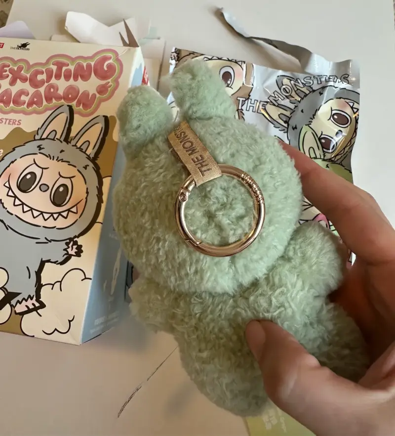 Labubu Green Grape Exciting Macaron Pop Mart - 2
