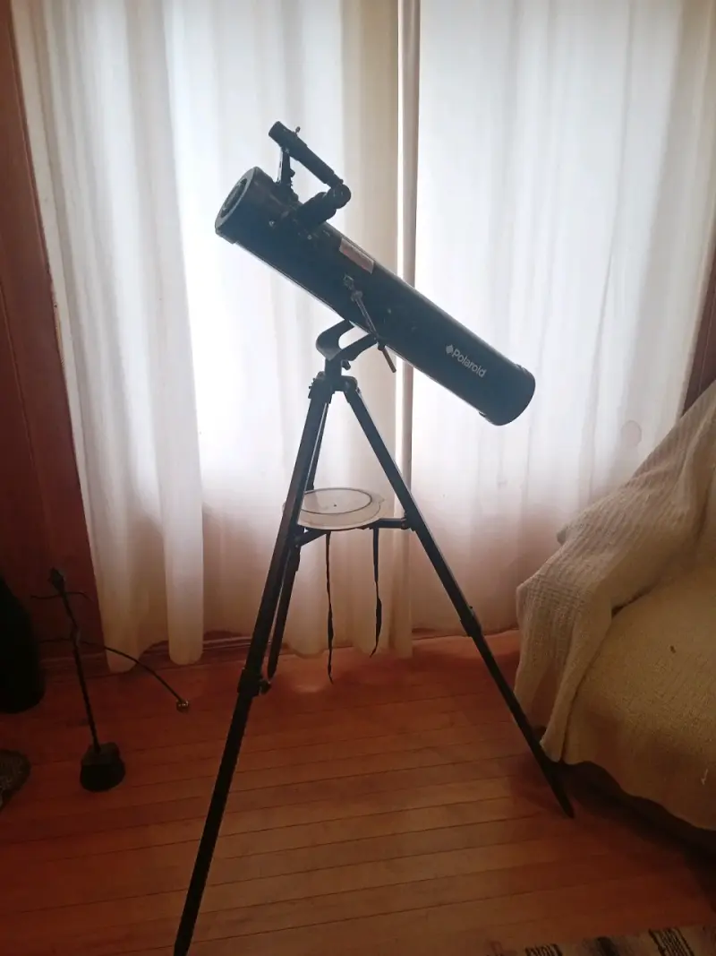Telescopio reflector Polaroid con trípode - 1