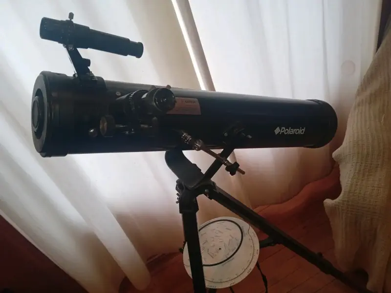 Telescopio reflector Polaroid con trípode - 3