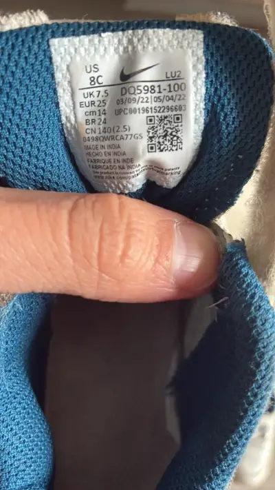 Zapatillas deportivas blancas para niños - miniatura 4