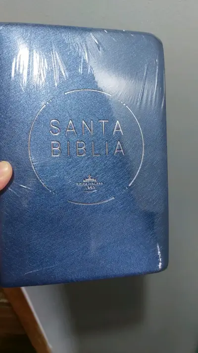Santa Biblia Reina Valera 1960 en azul - miniatura 1