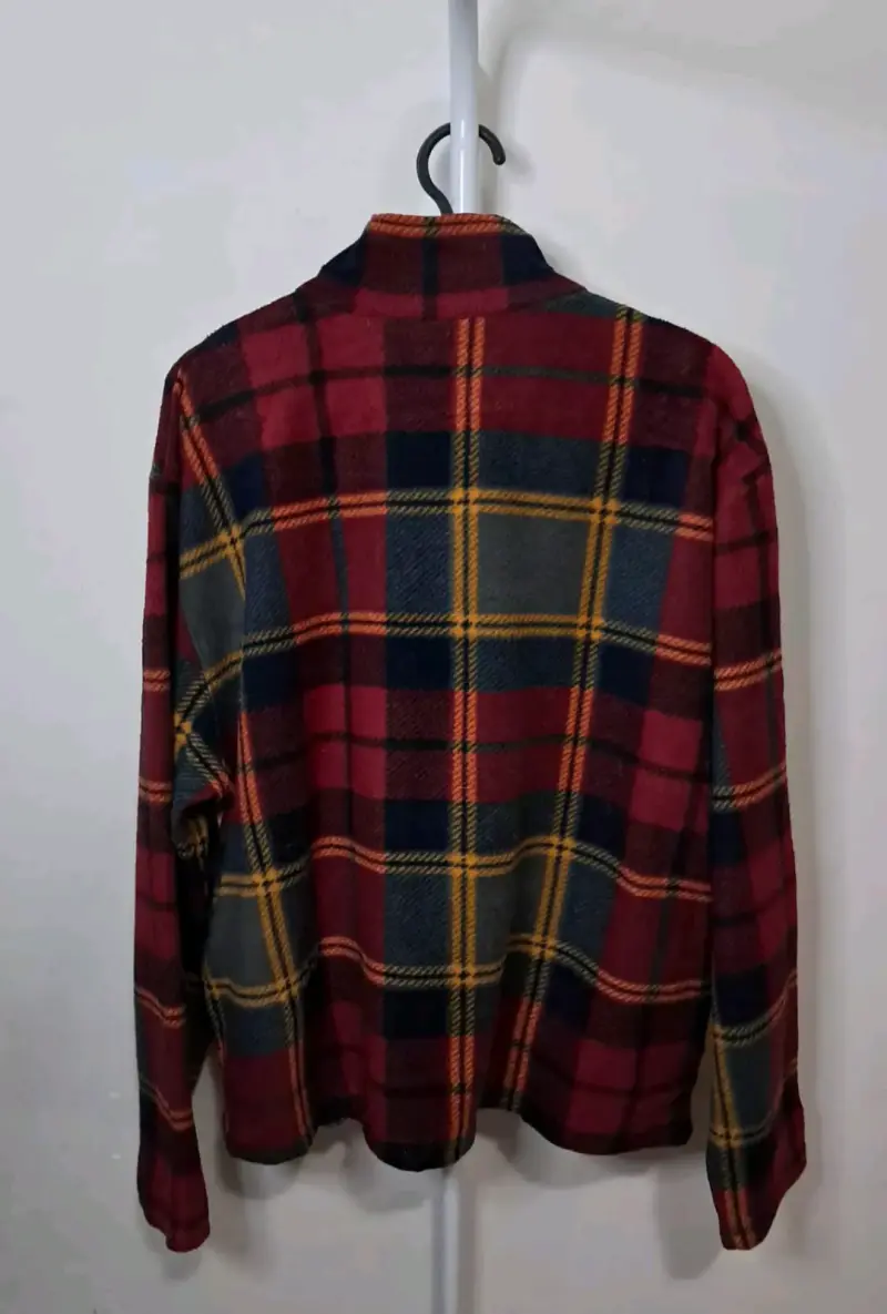Chaqueta a cuadros multicolor - 2