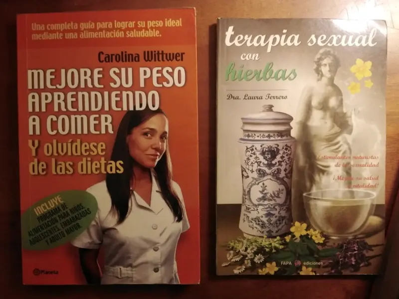 Libros de salud y bienestar: alimentación y terapia