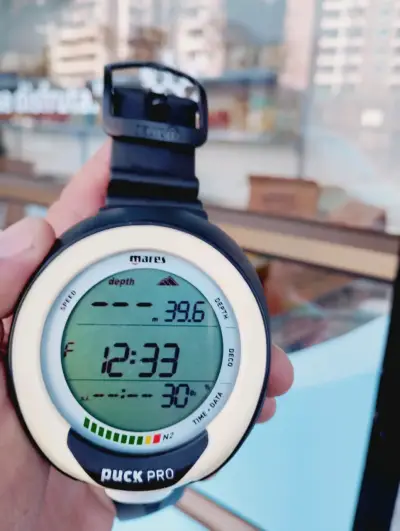 Computador de Buceo Mares Puck Pro Negro - miniatura 3