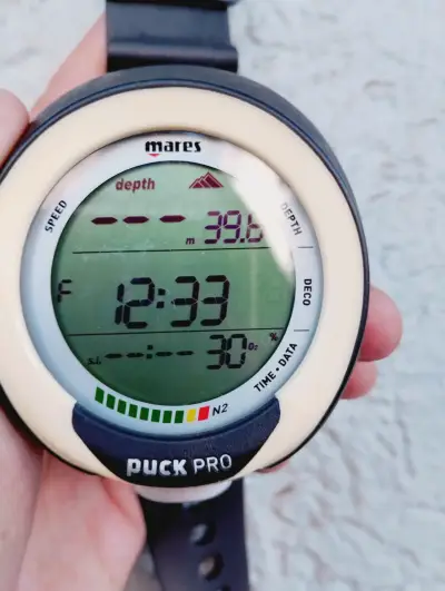 Computador de Buceo Mares Puck Pro Negro - miniatura 5