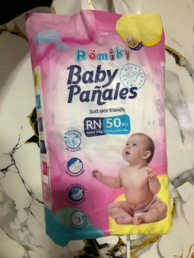 Pañales para bebé Romiky RN y G - miniatura 1