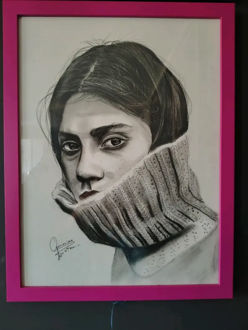 Retratos Artísticos en carbón - 3