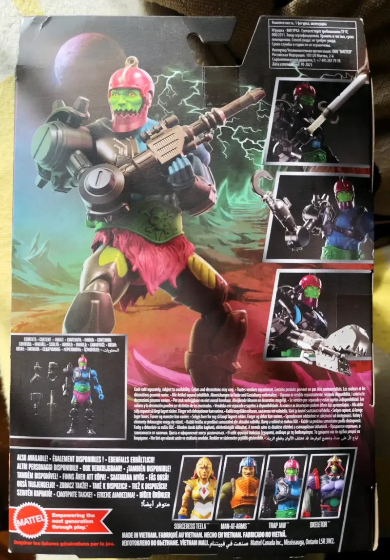 Figura de acción Trap Jaw Masters of the Universe - 2