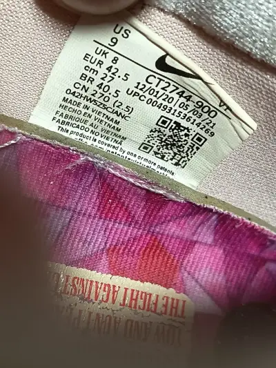 Zapatillas básquet KD rosas - miniatura 3