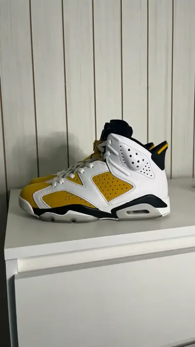 Jordan retro 6 yellow ochre talla 41 (26cm) - miniatura 1
