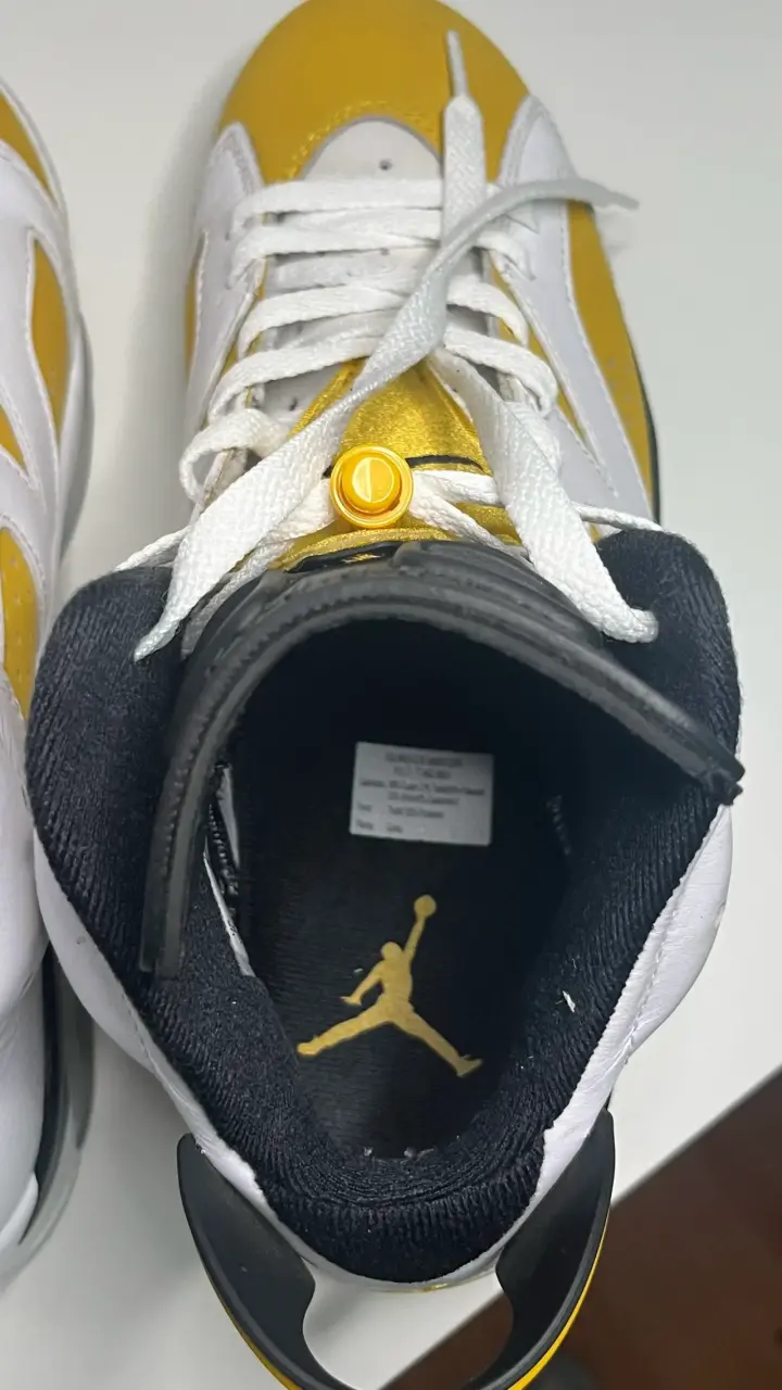Jordan retro 6 yellow ochre talla 41 (26cm) - 5