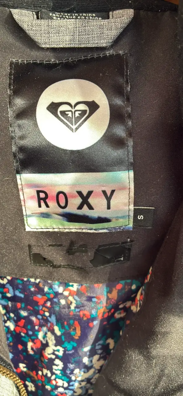 Chaqueta de invierno gris Roxy para mujer - 2