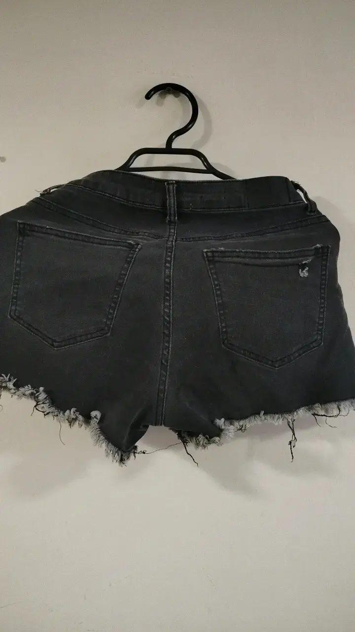 Shorts de mezclilla negros Sybilla - 2