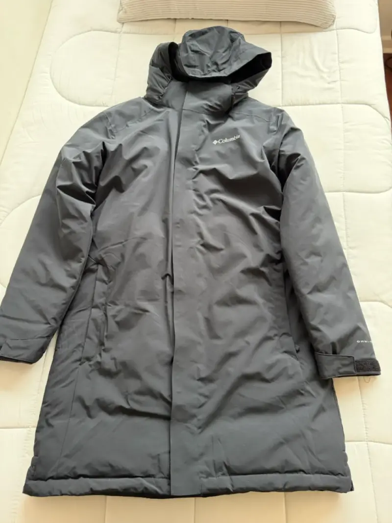 Abrigo Largo Columbia Omni-Tech negro - 1