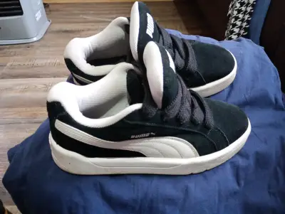 Zapatillas de fútbol Puma amarillas - miniatura 5