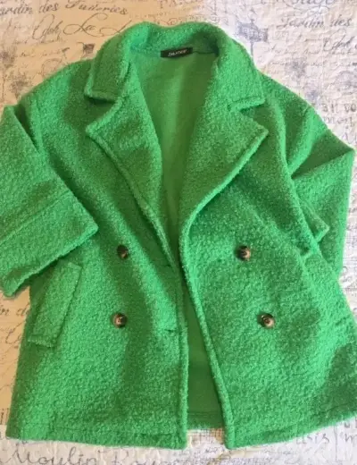 Blazer verde elegante para mujer - miniatura 6
