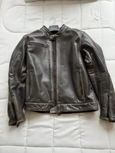 Chaqueta de cuero para moto Richa talla 52 - miniatura 1