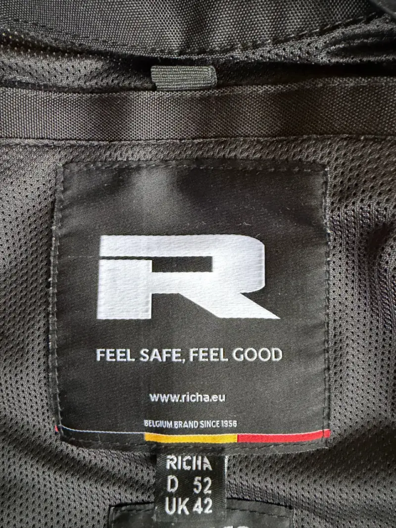 Chaqueta de cuero para moto Richa talla 52 - 3