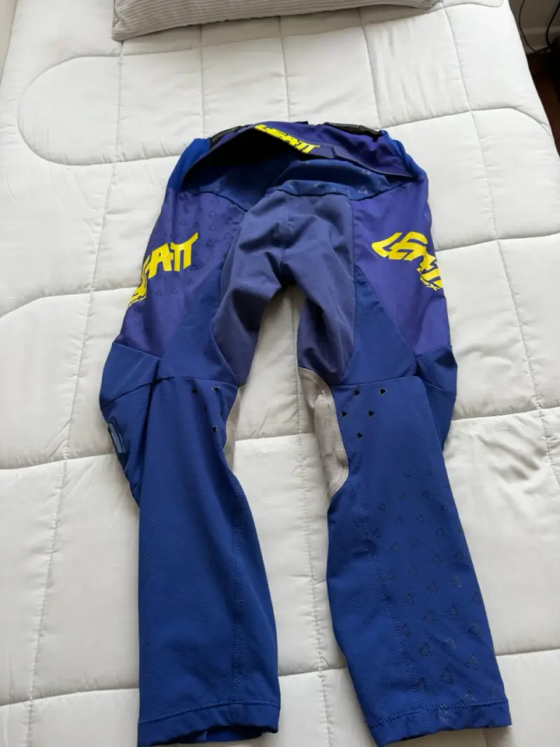 Pantalones de motocross Leatt GPX azules - 1