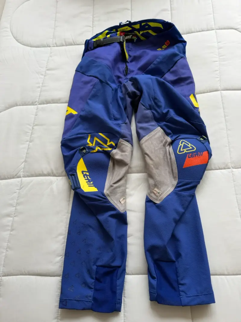 Pantalones de motocross Leatt GPX azules - 4