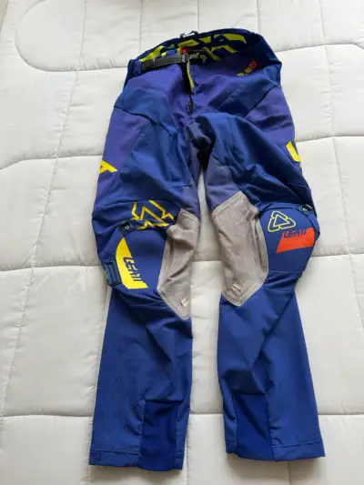 Pantalones de motocross Leatt GPX azules - miniatura 4