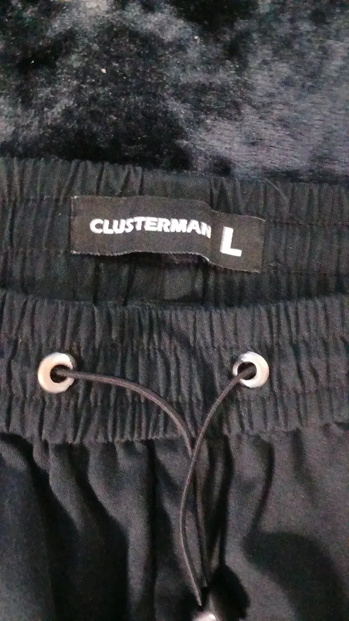 Pantalones deportivos negros Clusterman talla L - 2