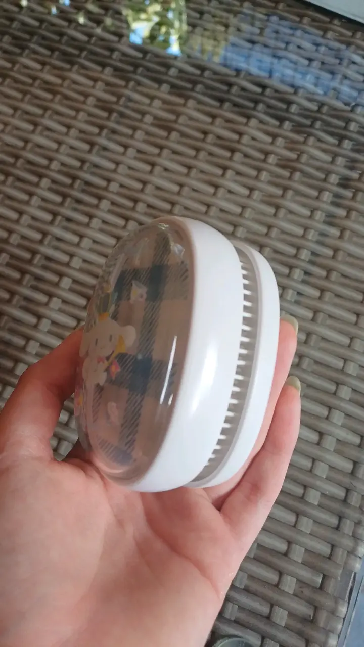 Cepillo Cinnamoroll Miniso compacto portátil - 2