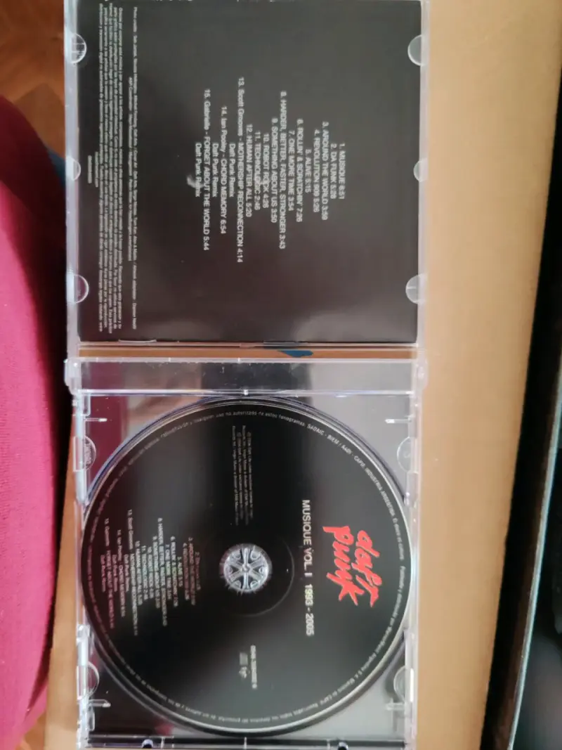 CD Daft Punk Musique Vol. I 1993-2005 - 2