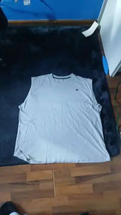 Polera sin mangas gris Champion talla 3XLT - miniatura 1