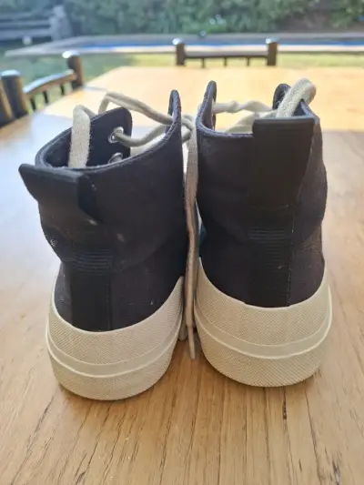 Zapatillas negras de lona Veja talla 39 - miniatura 3