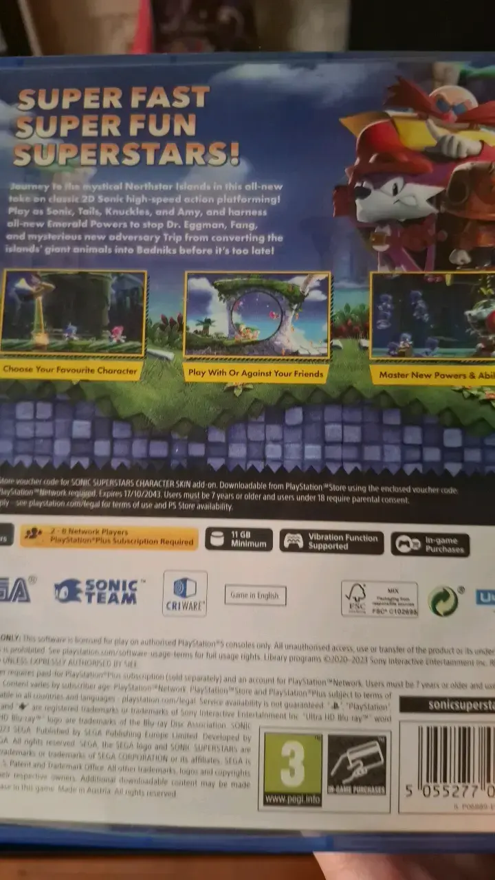 Juego PS5 Sonic Superstars Sega - 4