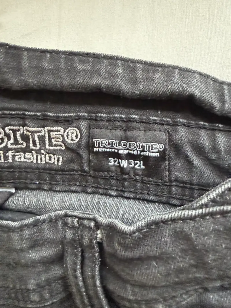 Pantalones Trilobite de moto negros con protección - 4