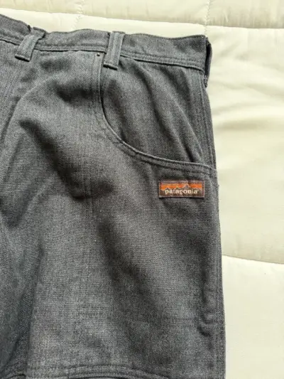 Pantalones de trabajo grises Patagonia resistentes - miniatura 3