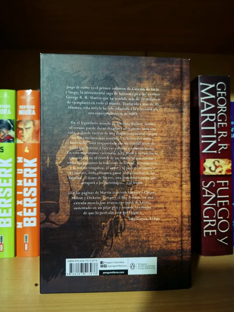 Libro Juego de Tronos de George R.R. Martin - 2